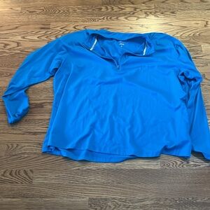 Nike EUC 3X turquoise Dri-Fit ¼ zip